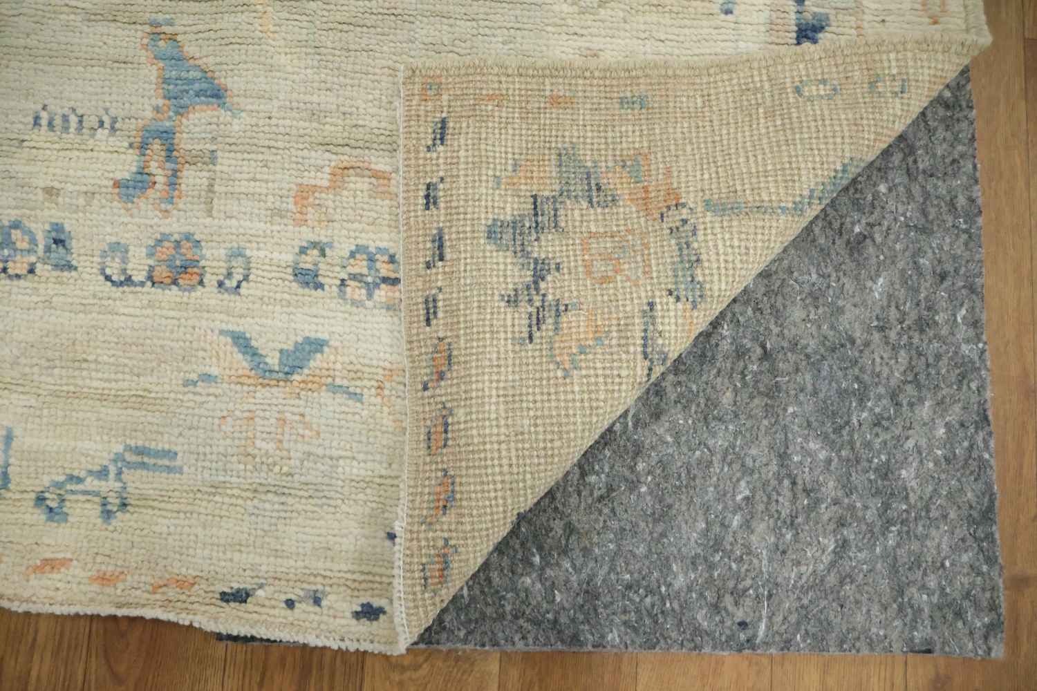 Green Wool Traditional Oushak Rug 4x6