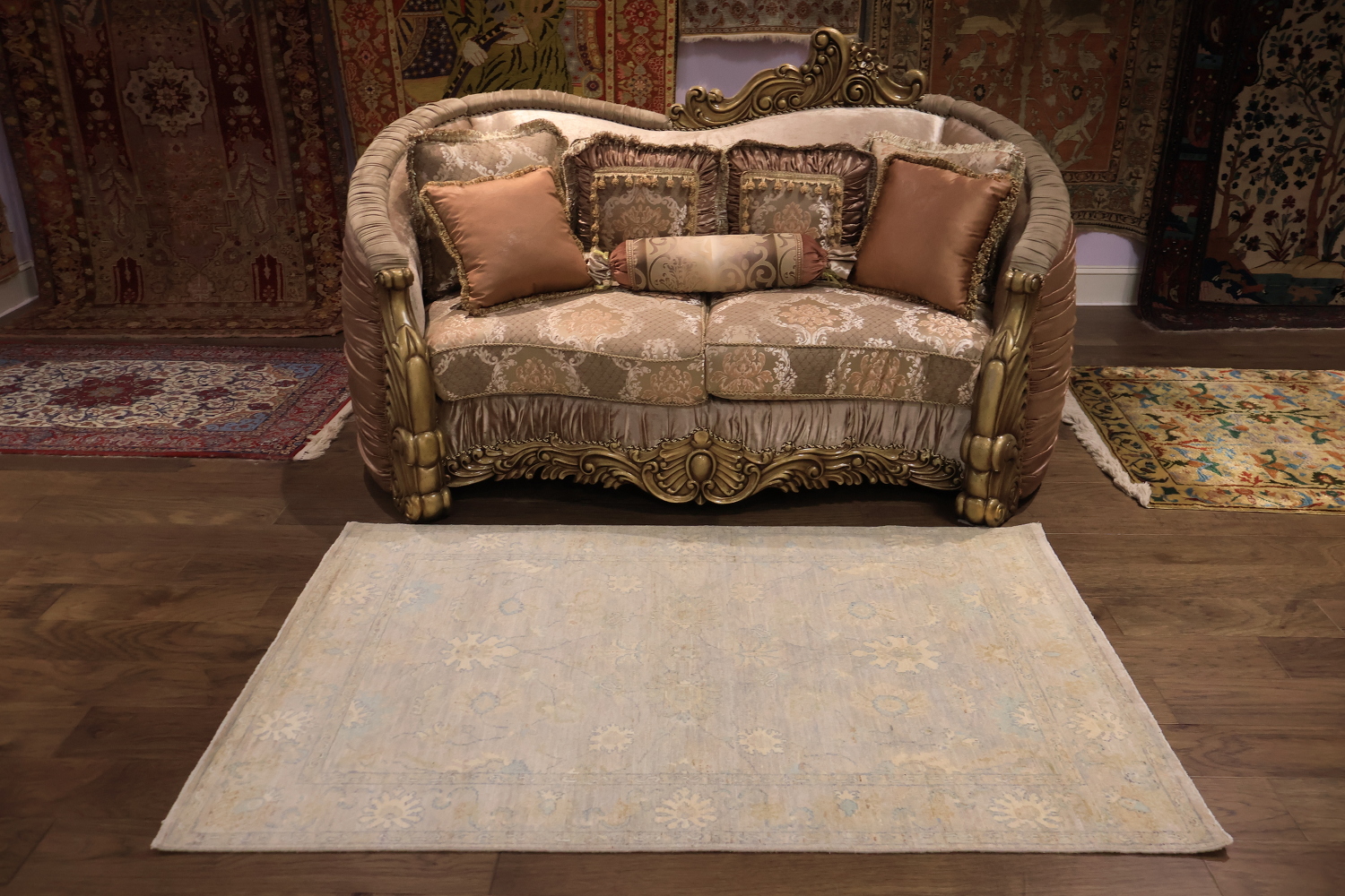 Traditional Oushak Rug 4x6 -do not publish