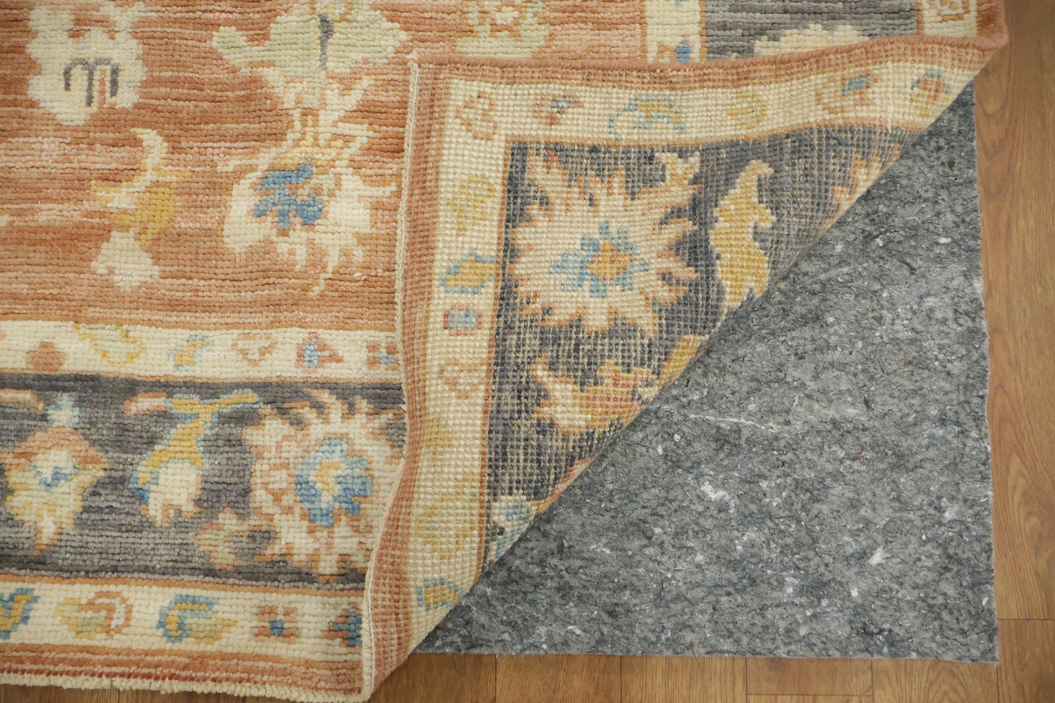 Traditional Oushak All Over Floral Rug 5x7