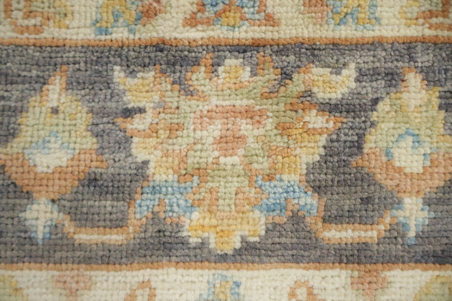 Traditional Oushak All Over Floral Rug 5x7