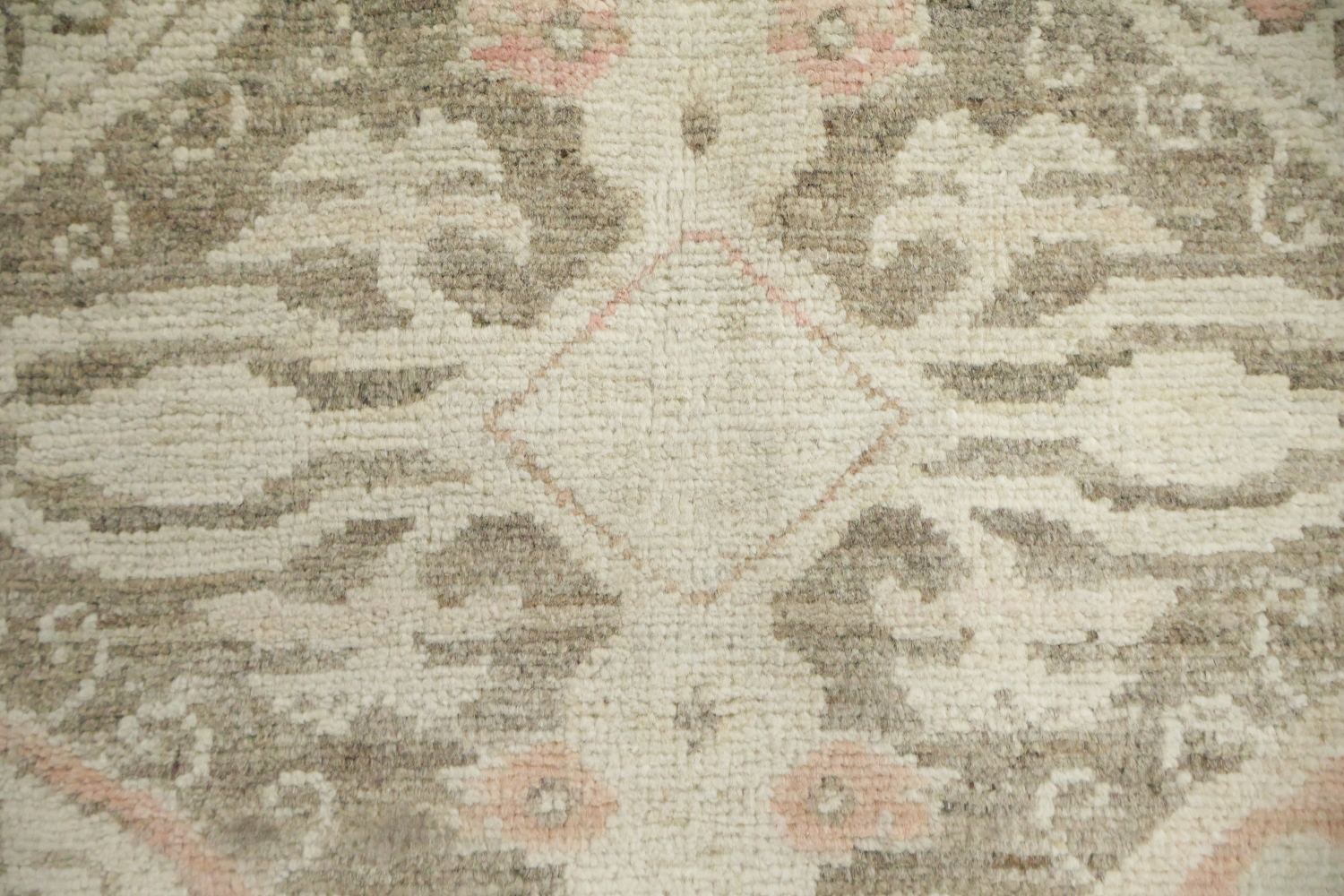 Geometric Wool Traditional Oushak Rug 5x7