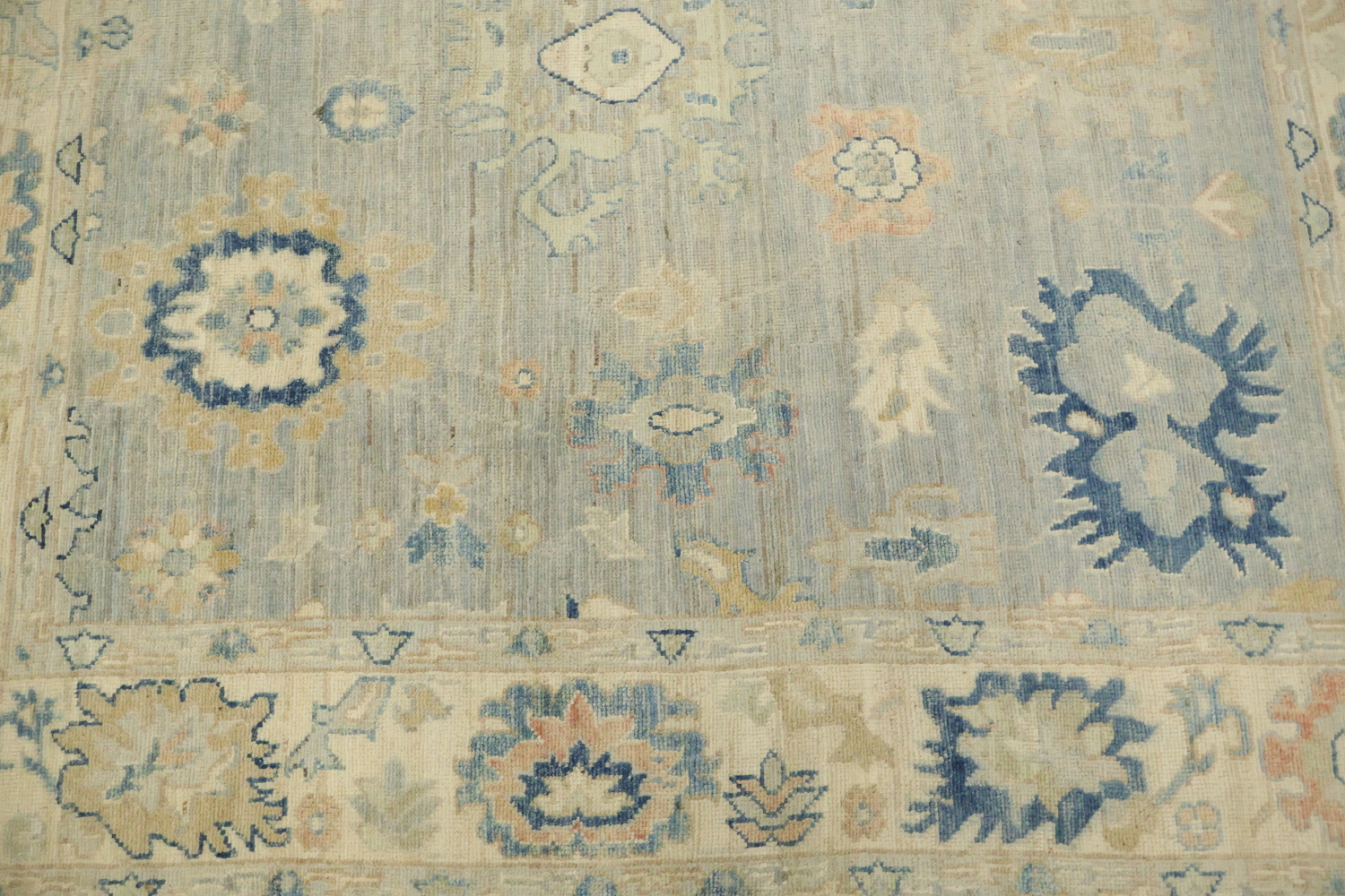 Wool Traditional Oushak Rug 5x6