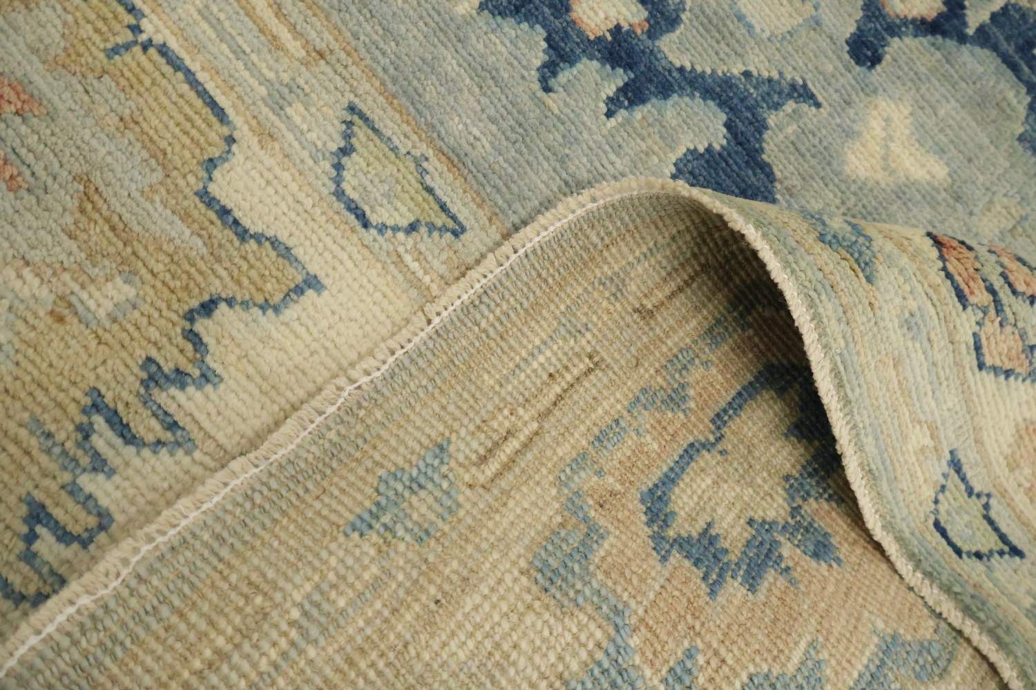Wool Traditional Oushak Rug 5x6