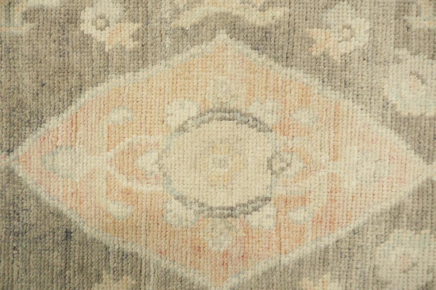Geometric Wool Traditional Oushak Rug 5x7