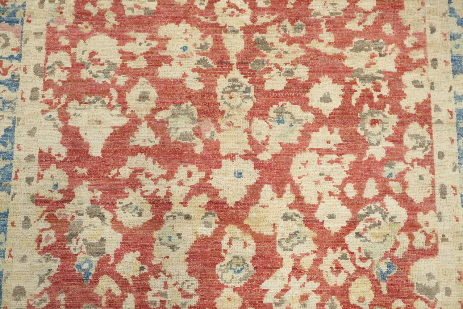 All Over Design Vegetable Dye Traditional Oushak Rug 5x7