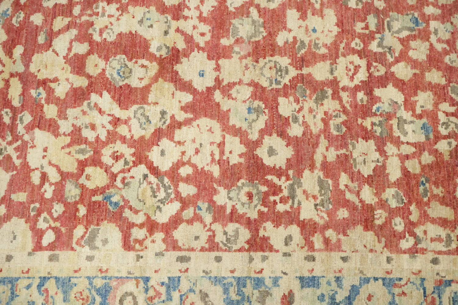 All Over Design Vegetable Dye Traditional Oushak Rug 5x7