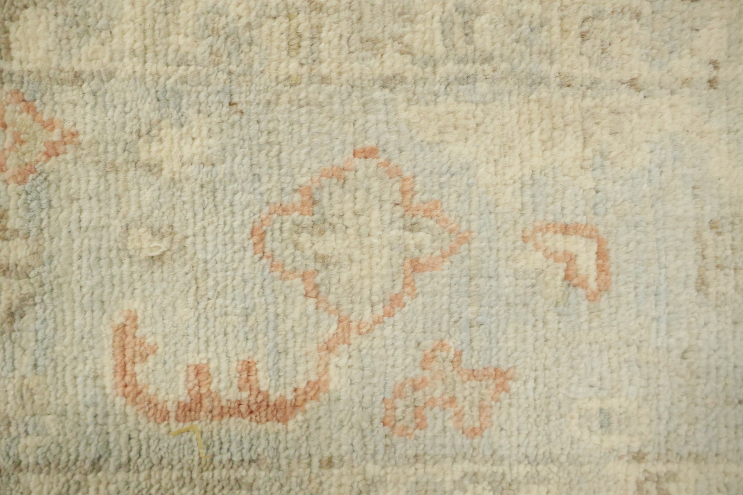 Muted Traditional Oushak Wool Area Rug 5x8