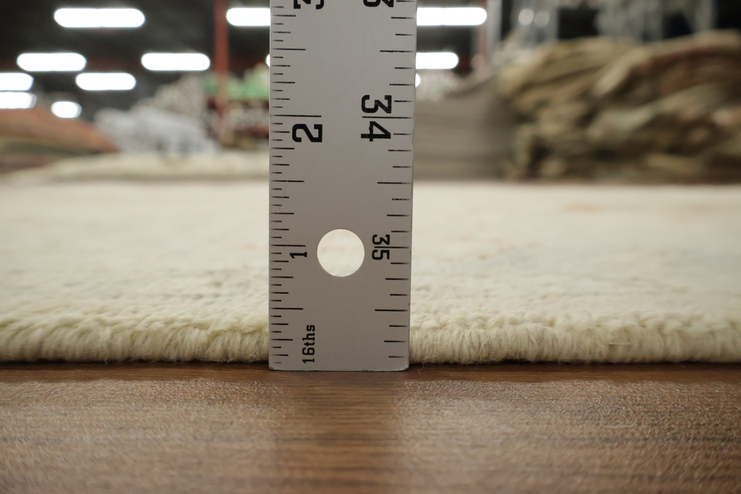 Muted Traditional Oushak Wool Area Rug 5x8