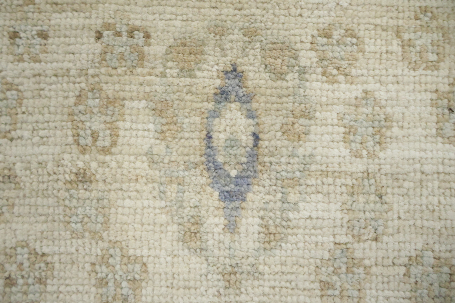 Muted All Over Grey Traditional Oushak Oriental Wool Area Rug 5x8