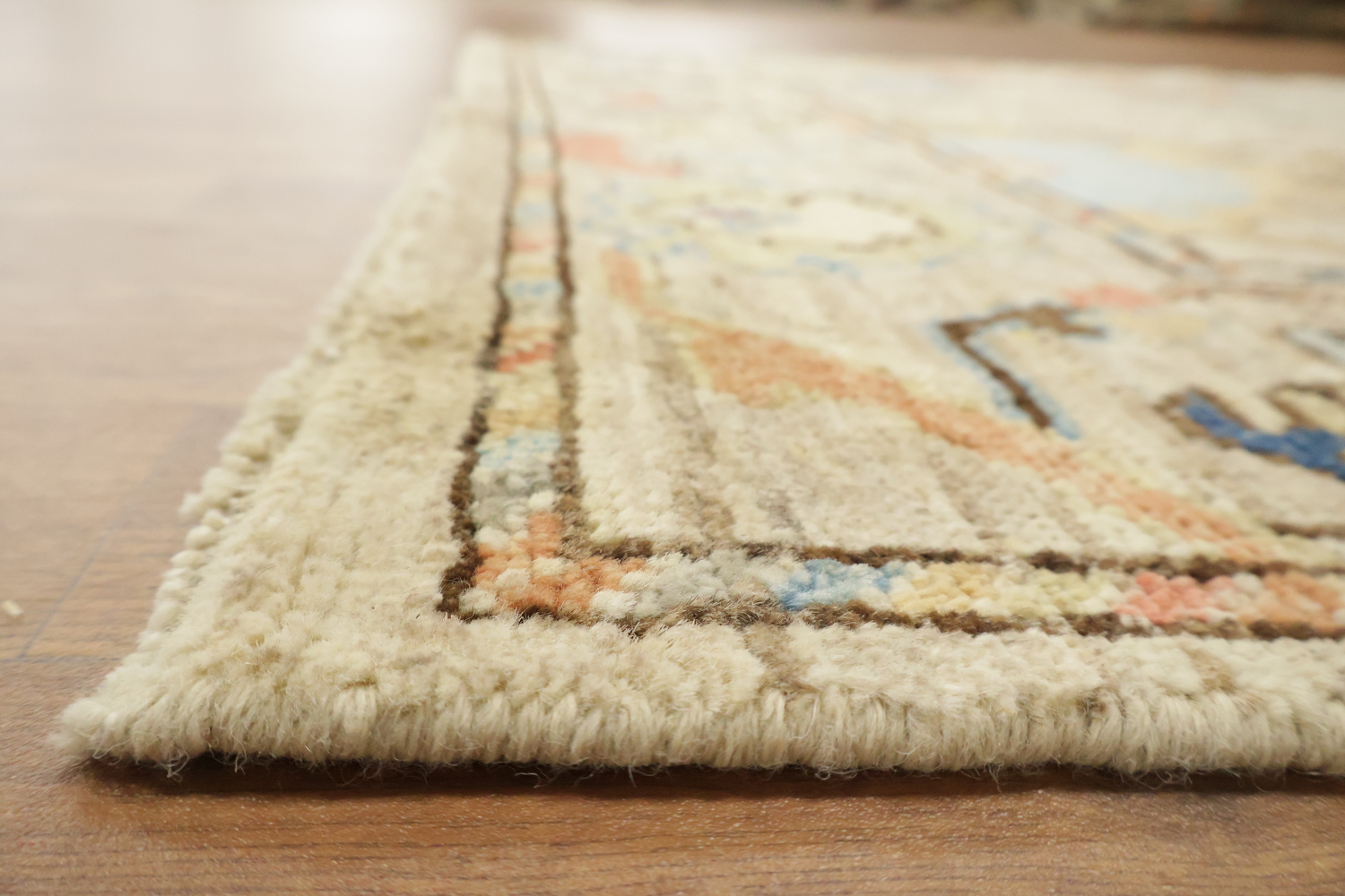 Traditional Oushak Wool Rug 4x6