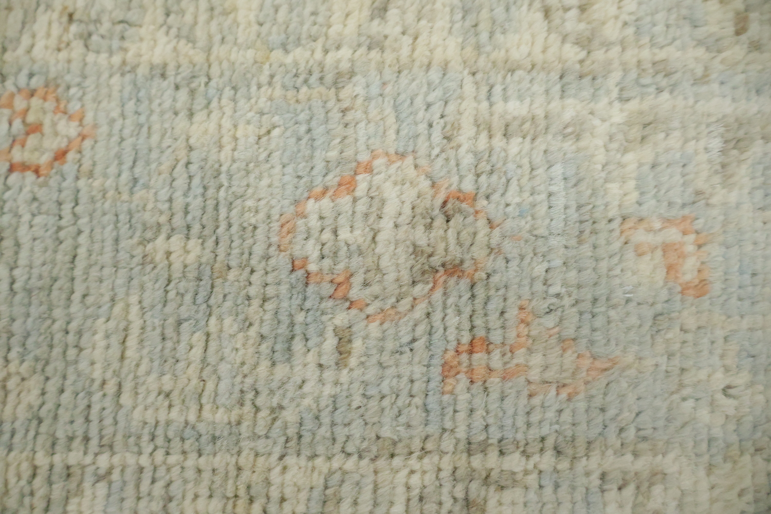 Traditional Oushak Wool Rug 4x6