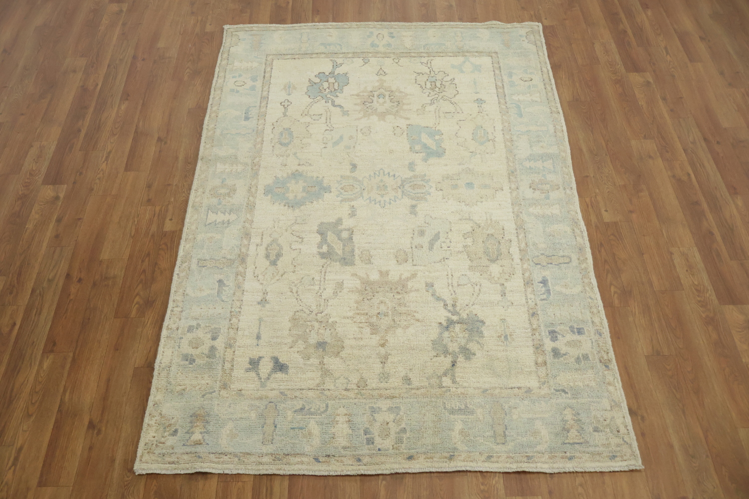 Oushak Turkish Wool Rug 4x6