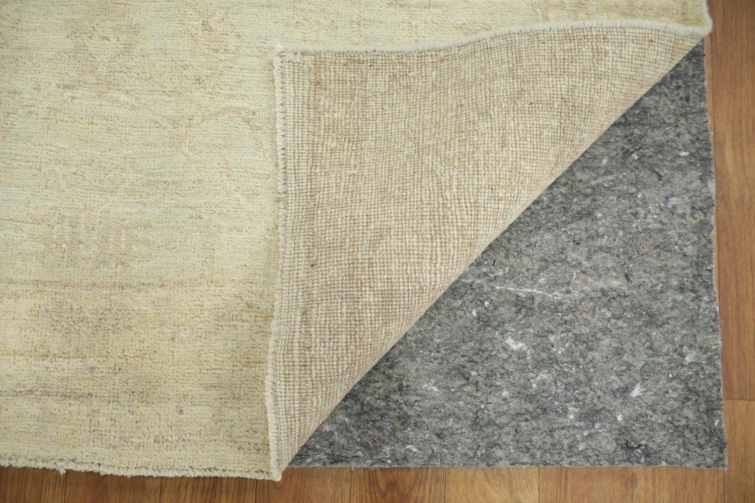 Vegetable Dye Muted Wool Oushak Turkish Rug 4x6