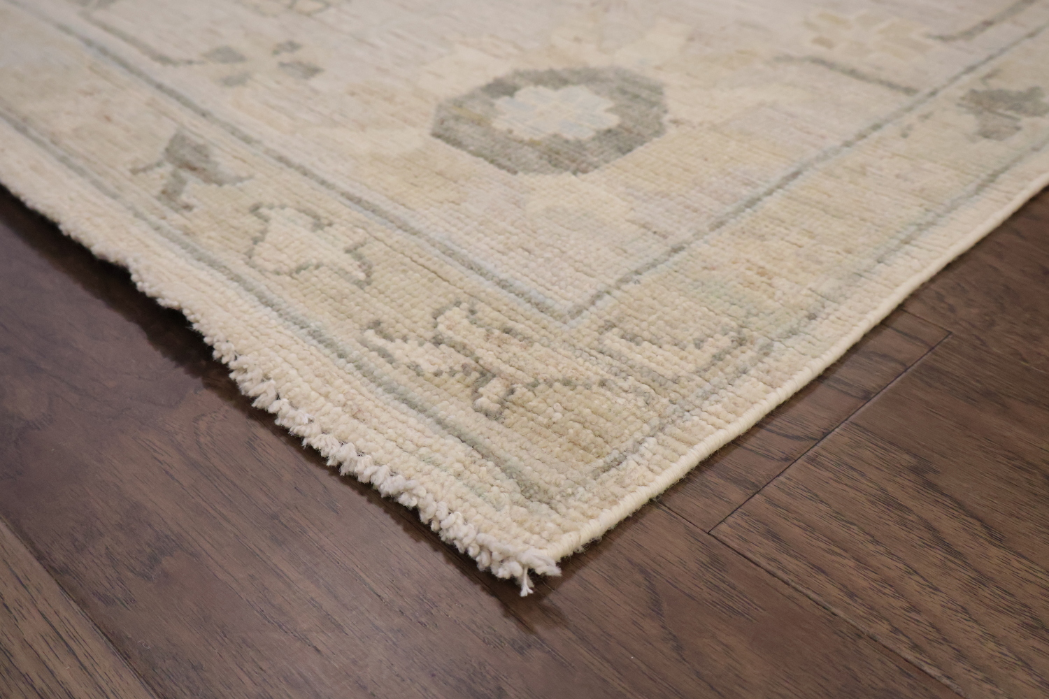 Traditional Vegetable Dye Wool Oriental Oushak Area Rug 10x14