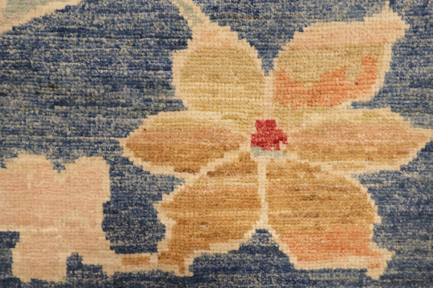 Traditional All Over Floral Oriental Wool Oushak Area Rug 8x10