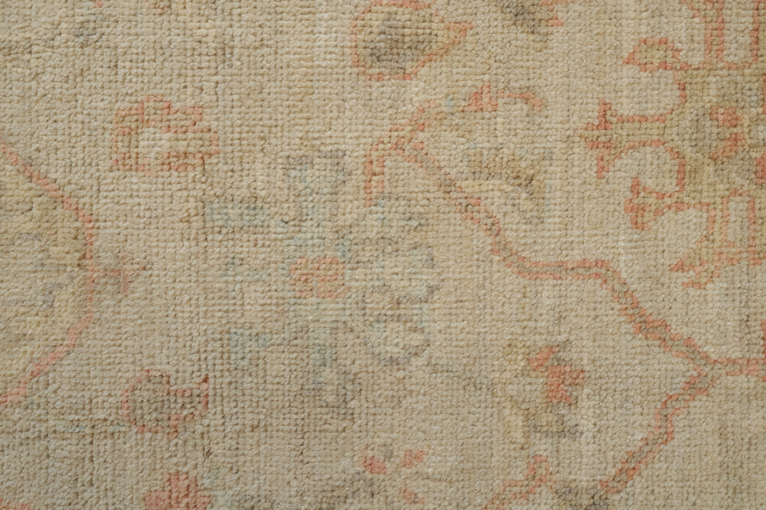 MUST SEE! Muted Grey Traditional Turkish Oushak Oriental Wool Area Rug 6x9