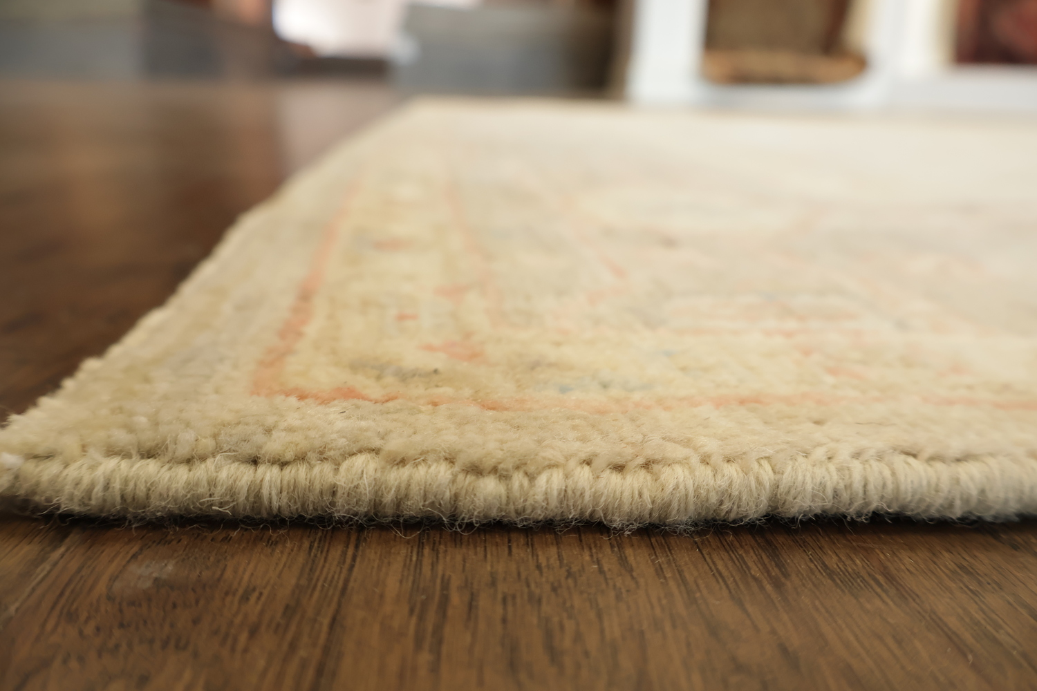 MUST SEE! Muted Grey Traditional Turkish Oushak Oriental Wool Area Rug 6x9
