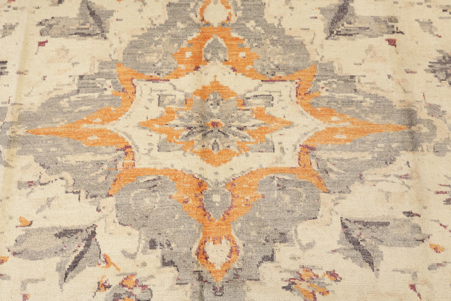 UNIQUE! Muted Ivory Traditional Oushak Oriental Wool Area Rug 8x10
