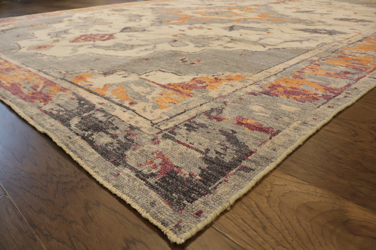 UNIQUE! Muted Ivory Traditional Oushak Oriental Wool Area Rug 8x10