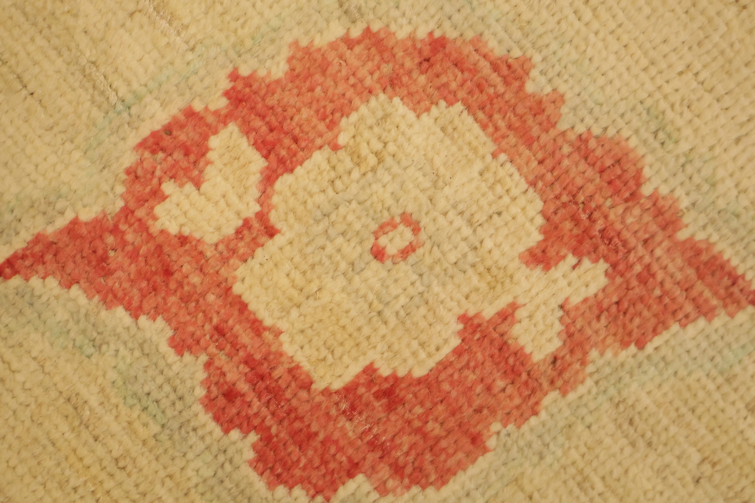 Vegetables Dye Wool Floral Oushak Turkish Large Rug 10x14