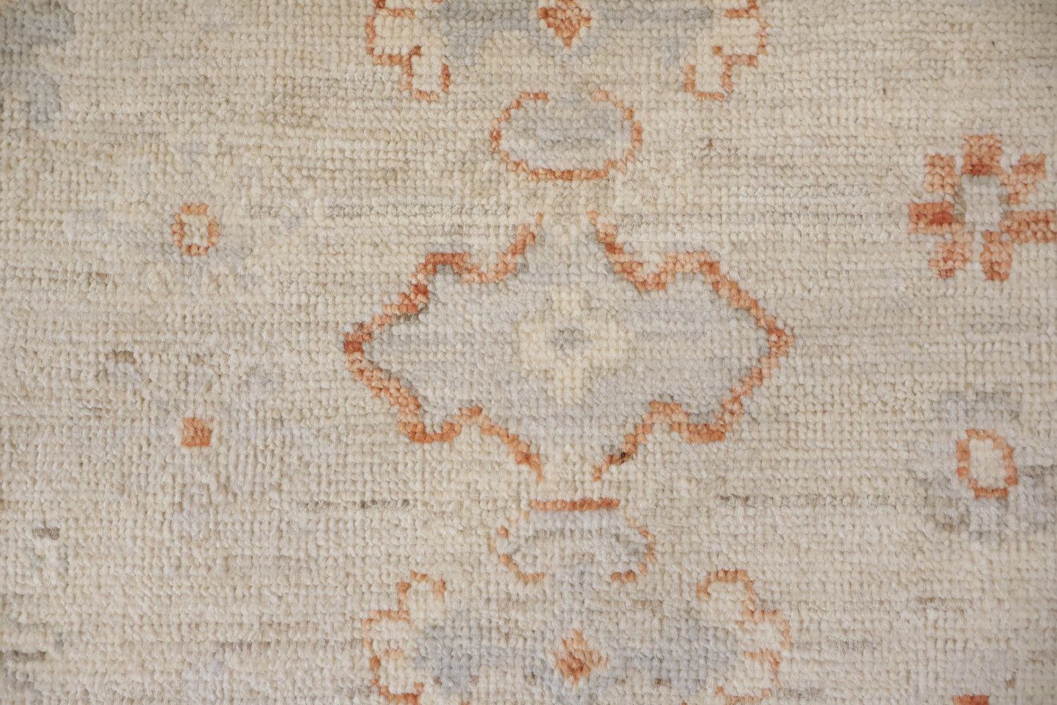 Elegant pastel tones in traditional style Turkish Wool area rug 8x11