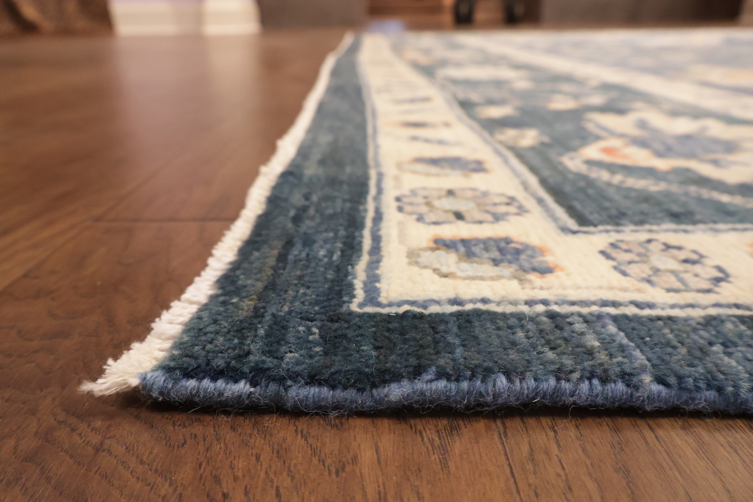 Stunning Vegetables Dye Wool Oushak Turkish Area Rug 9x12