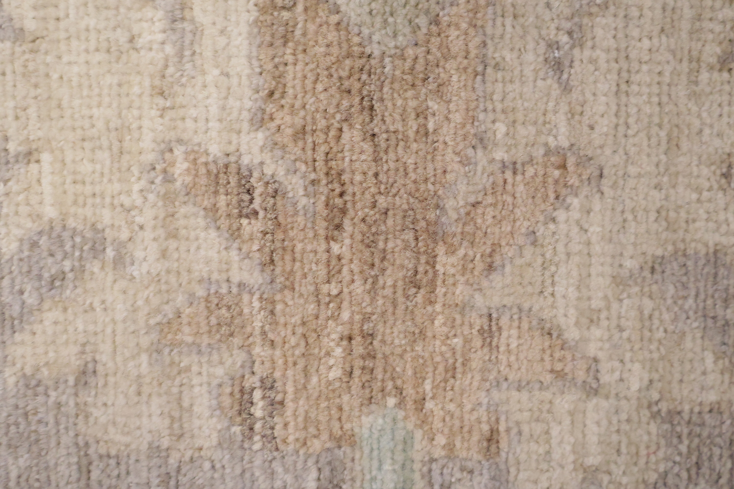 Muted Vegetable Dye Wool Oushak Turkish Area Rug 8x10