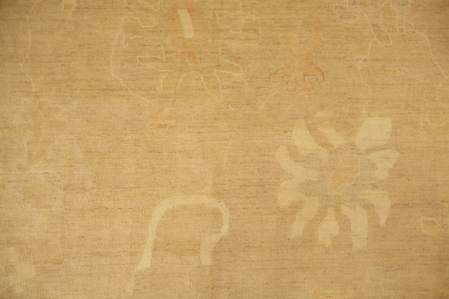 Must SEE! Vegetables Dye Muted Wool Oushak Turkish Large Rug 10x14