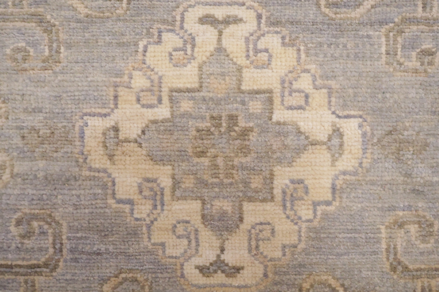 Outstanding Oushak Turkish Geometric Wool Area Rug 8x10