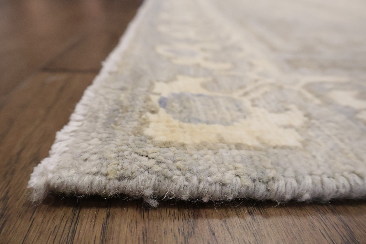 Outstanding Oushak Turkish Geometric Wool Area Rug 8x10