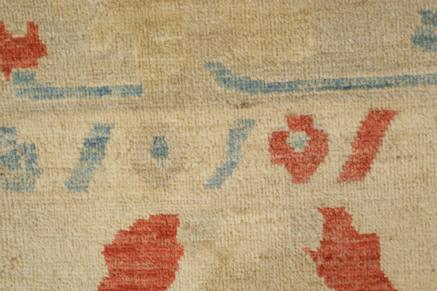 Decorative Vegetable Dye Wool Oushak Turkish Oriental Area Rug 9x12