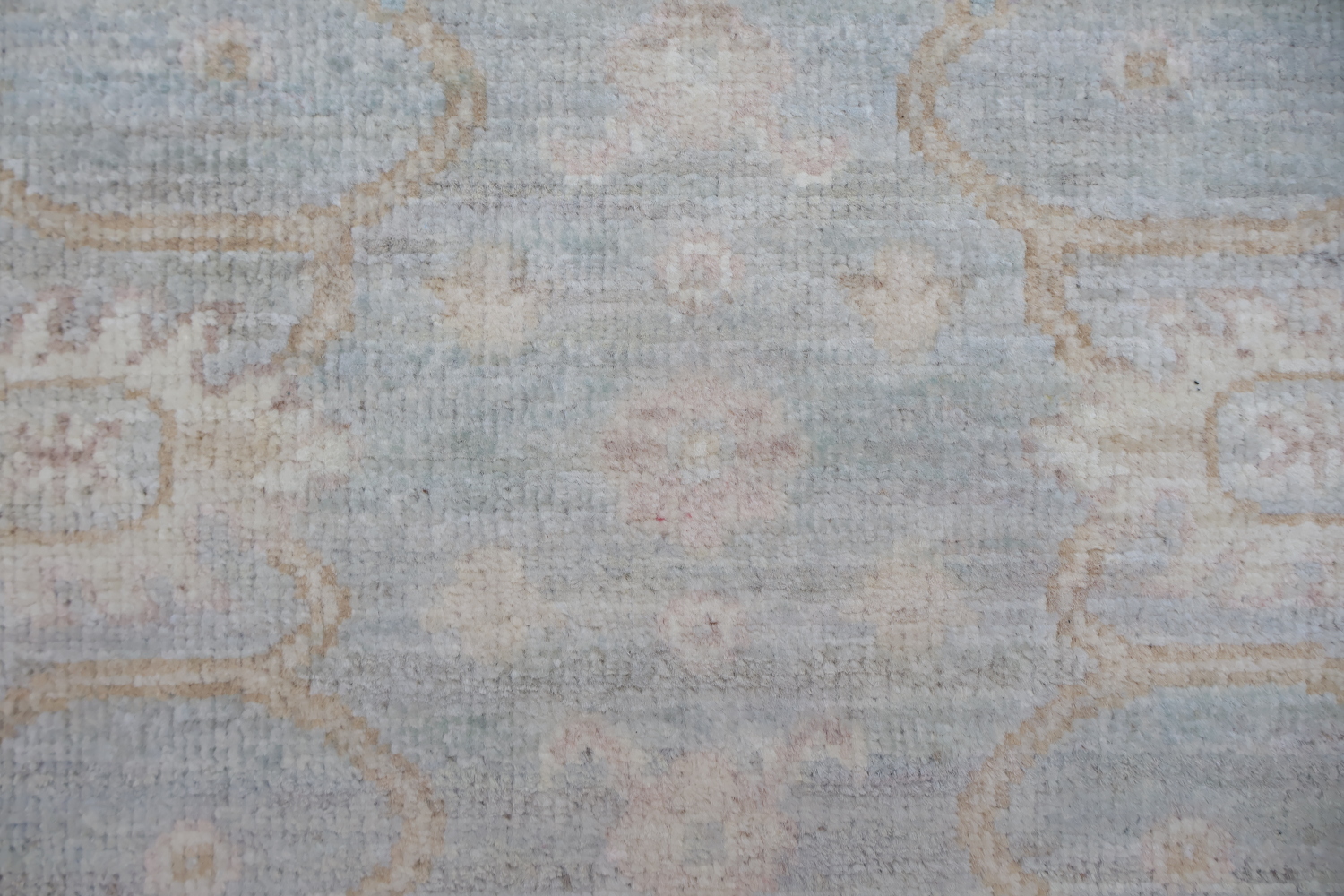 Oushak Turkish Runner Wool Rug 2x6