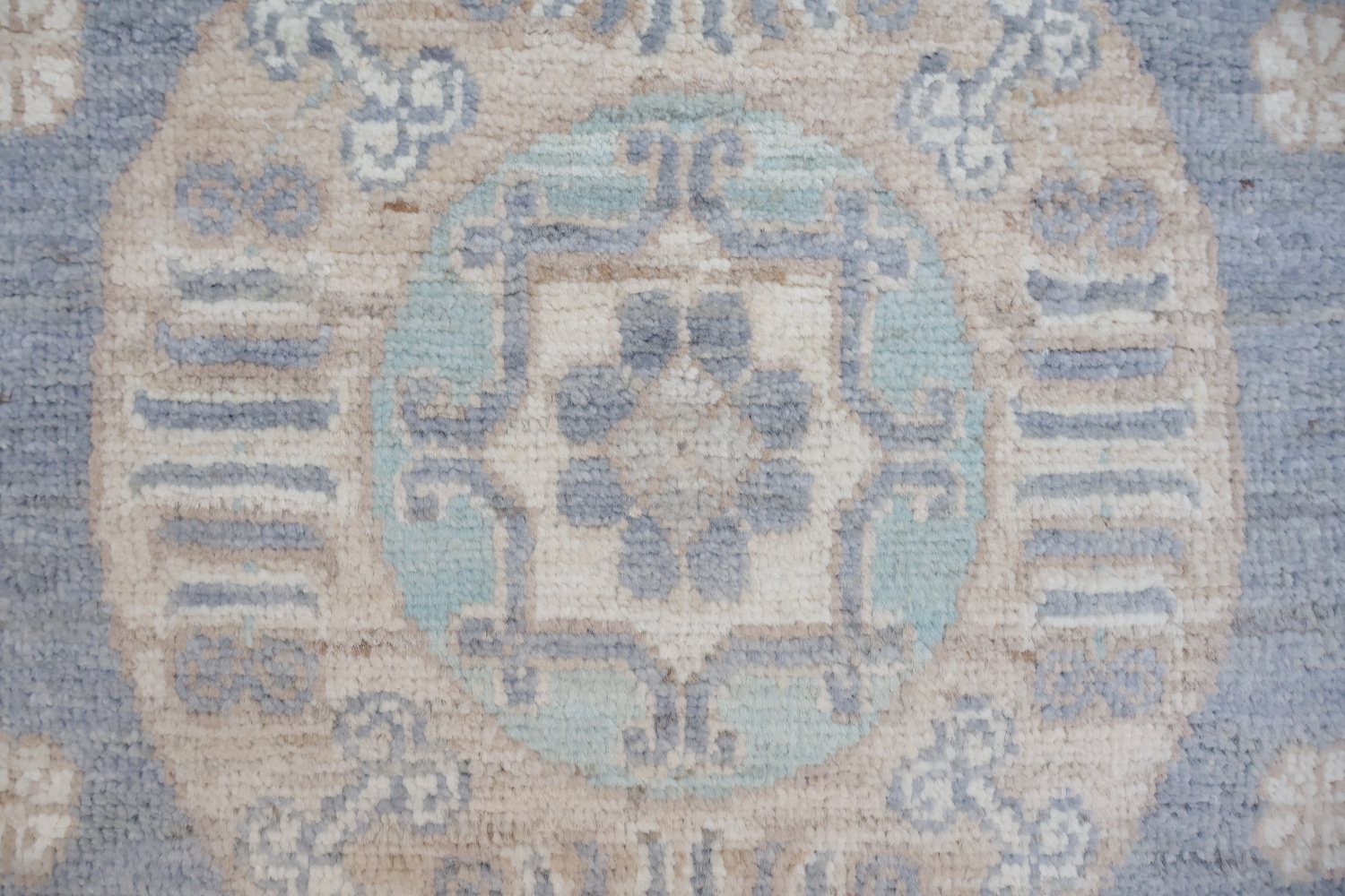 Vegetable Dye Wool Oushak Turkish Runner Rug 3x11