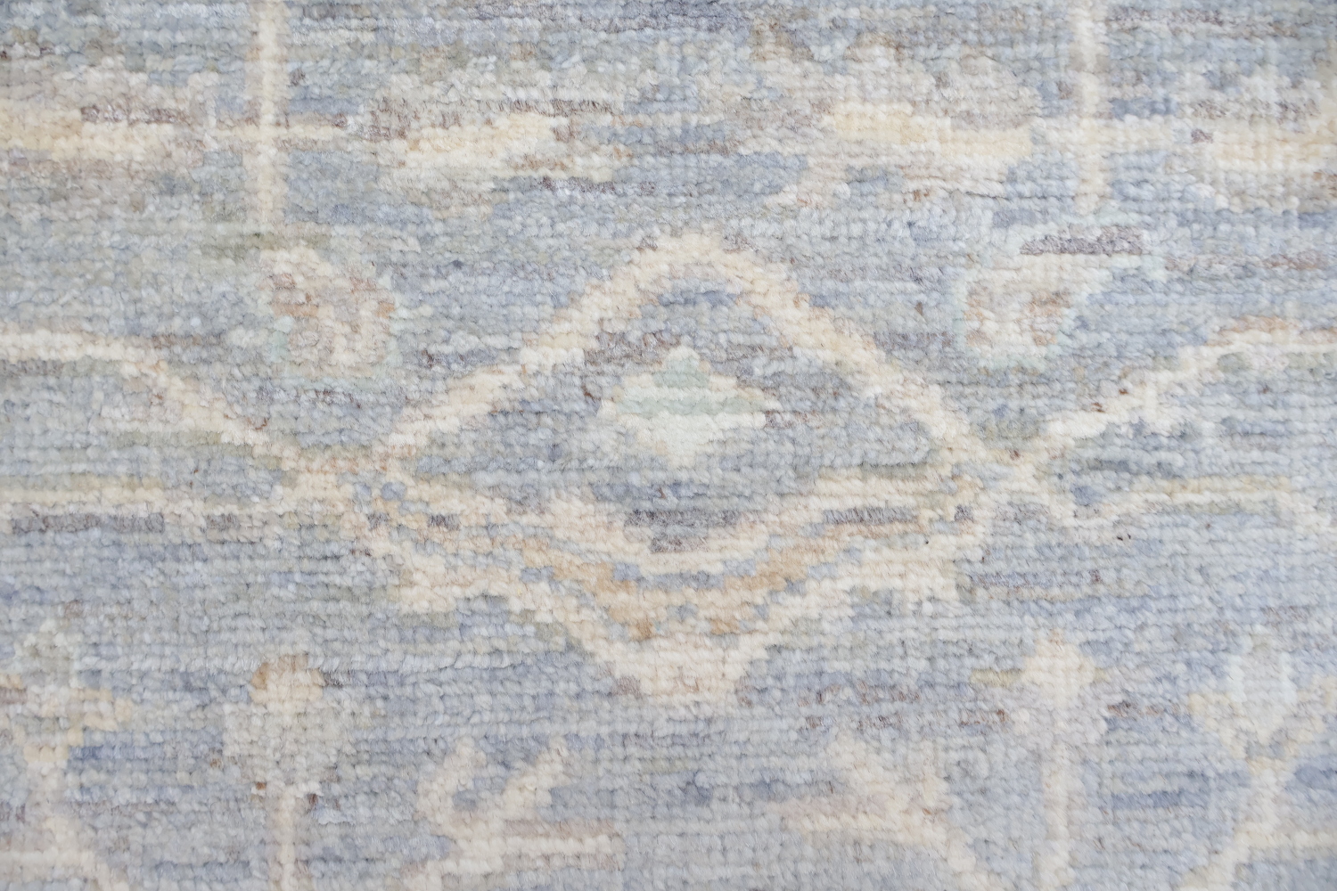 Stunning Wool Oushak Turkish Runner Rug 3x10