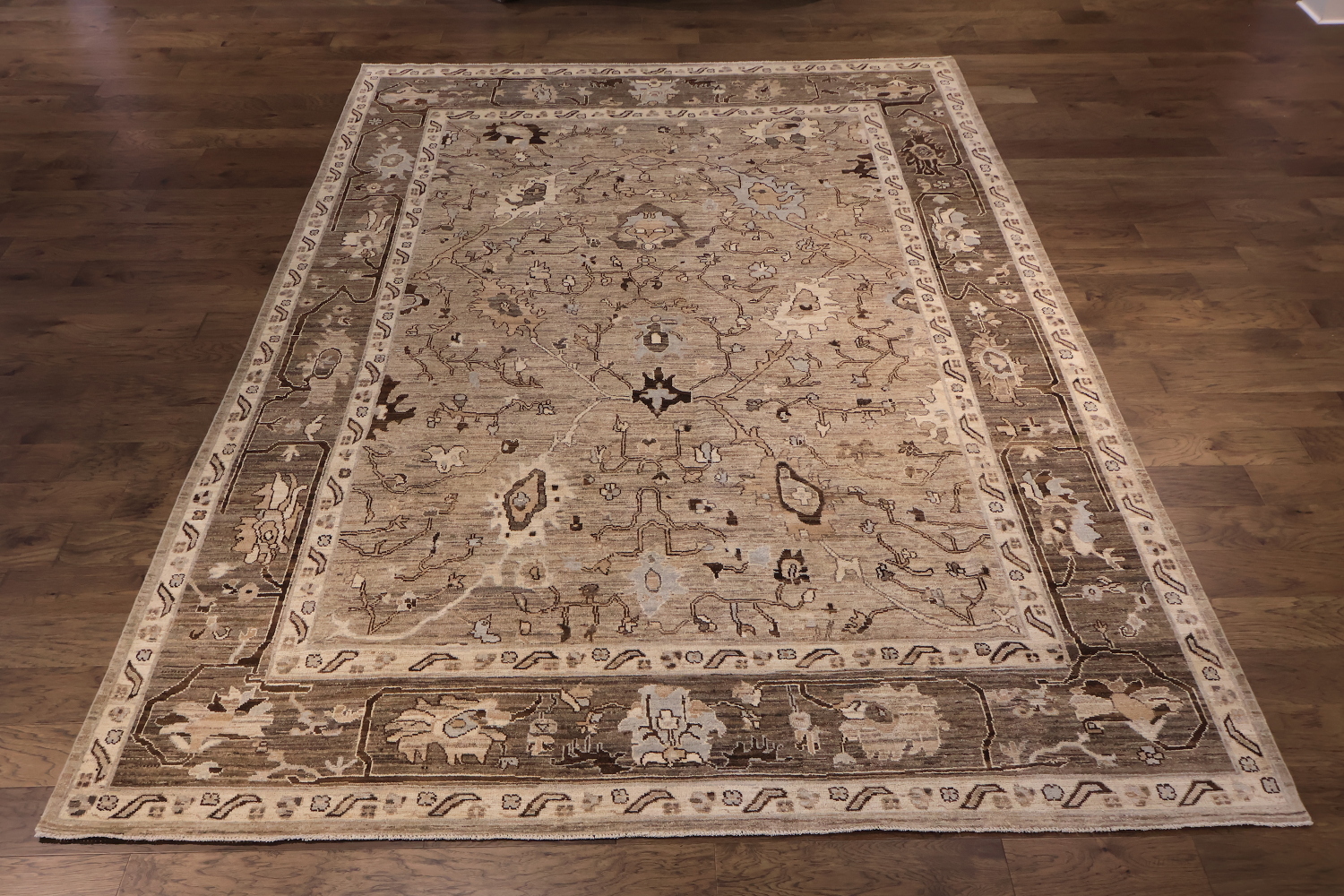 Oushak Turkish Oriental Wool Area Rug 9x13