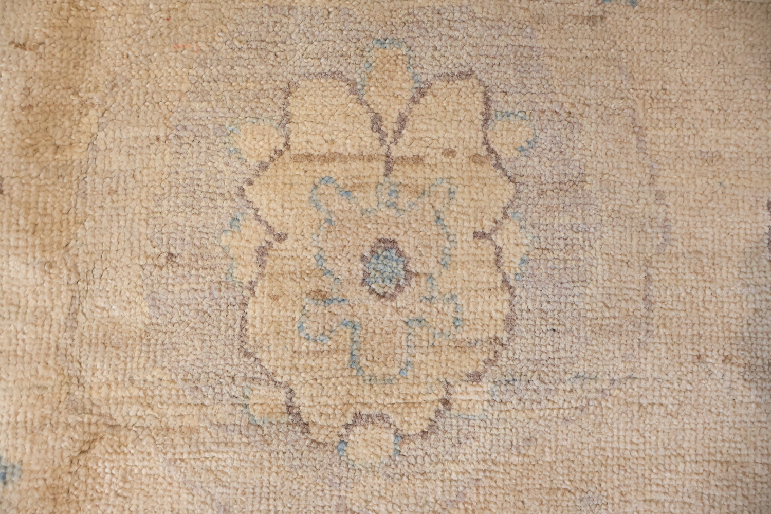 Decorative Muted Oushak Turkish Large Oriental Wool Rug 10x14