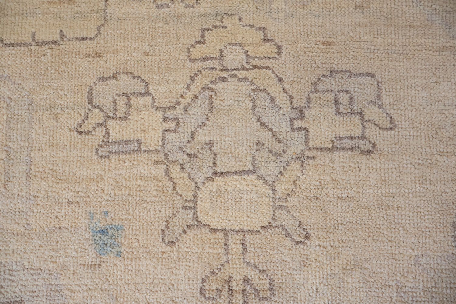 Decorative Muted Oushak Turkish Large Oriental Wool Rug 10x14