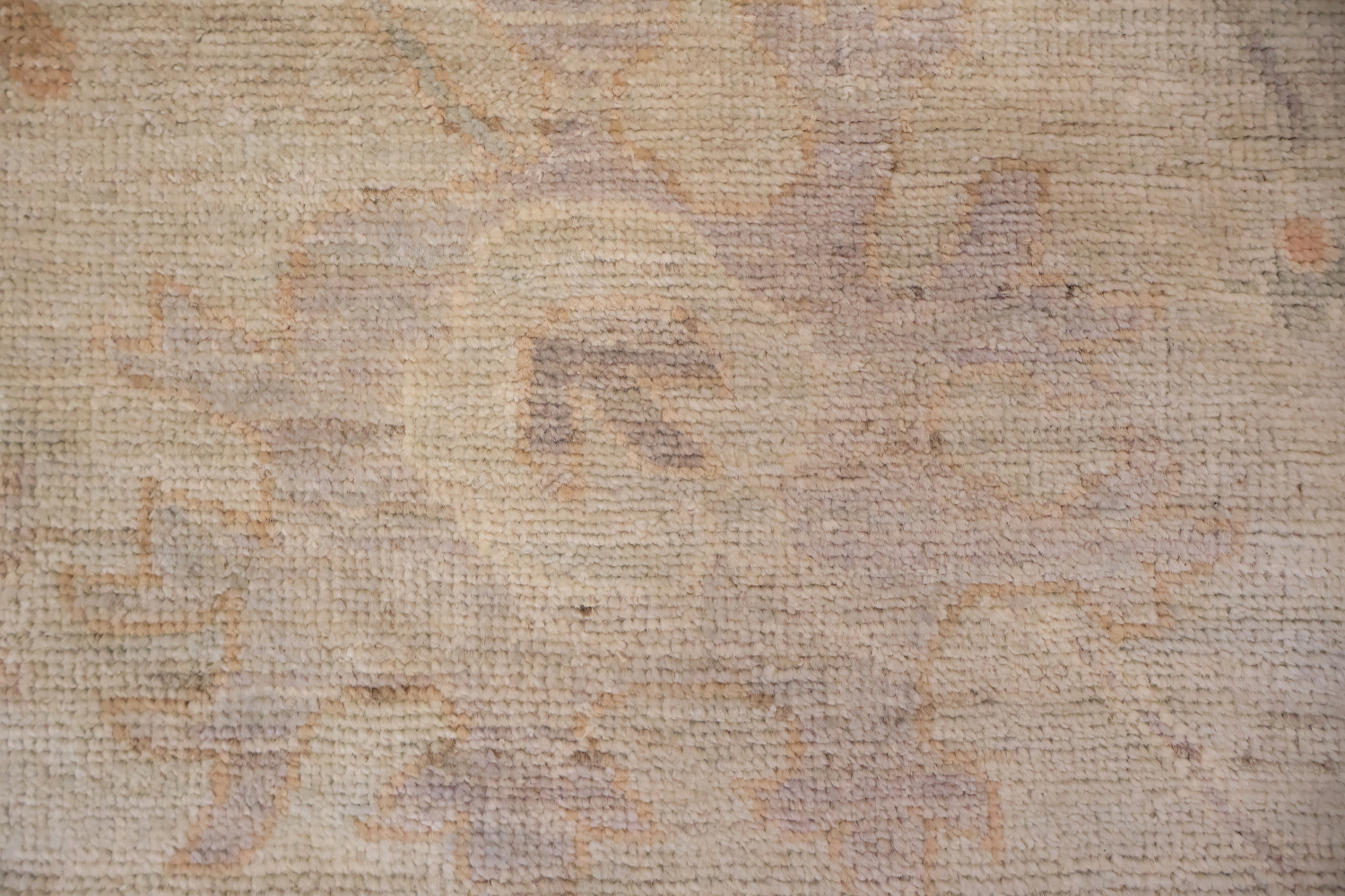 Stunning Muted Grey Oushak Turkish Area Wool Rug 9x12