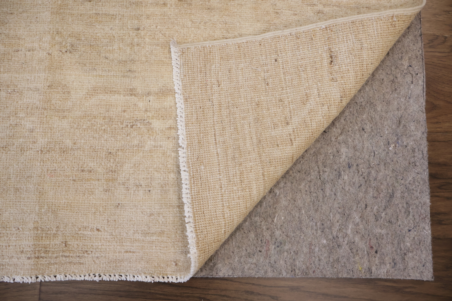Luxurious Handmade Muted Wool Oushak Rug in Light Neutral for Classic Interiors 8x10