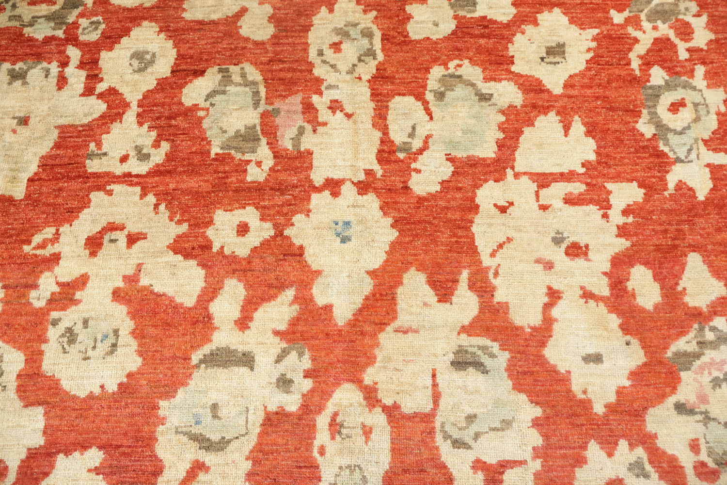 Outstanding! ALL All Over Oushak Turkish Large Floral Wool Rug 10x14