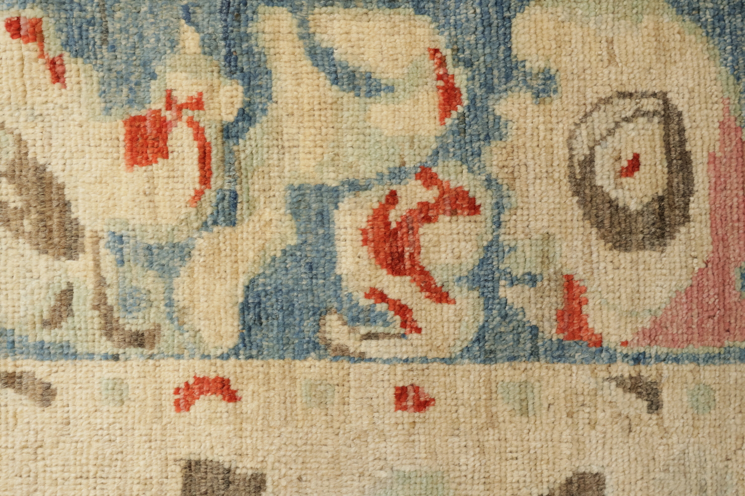 Outstanding! ALL All Over Oushak Turkish Large Floral Wool Rug 10x14