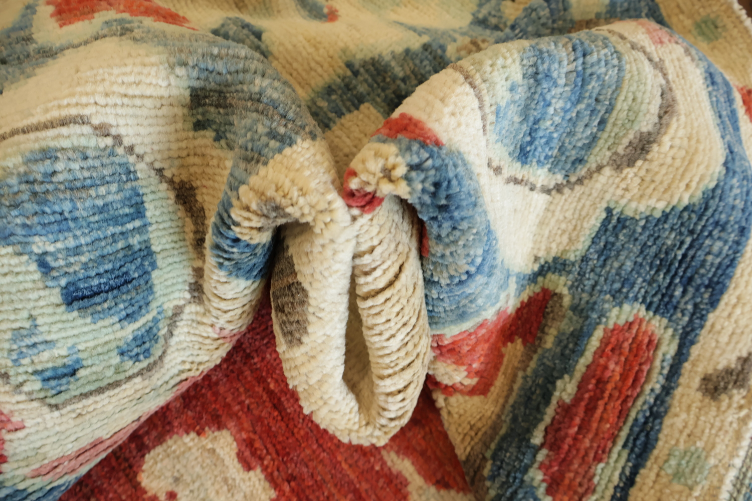 Outstanding! ALL All Over Oushak Turkish Large Floral Wool Rug 10x14