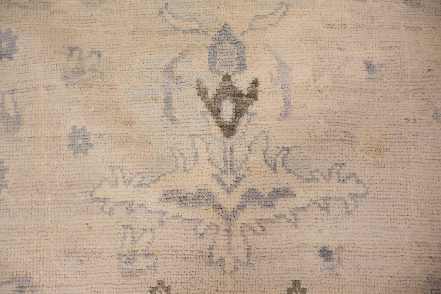 Vegetable Dye All Over Oriental Oushak Turkish Large Wool Rug 10x14