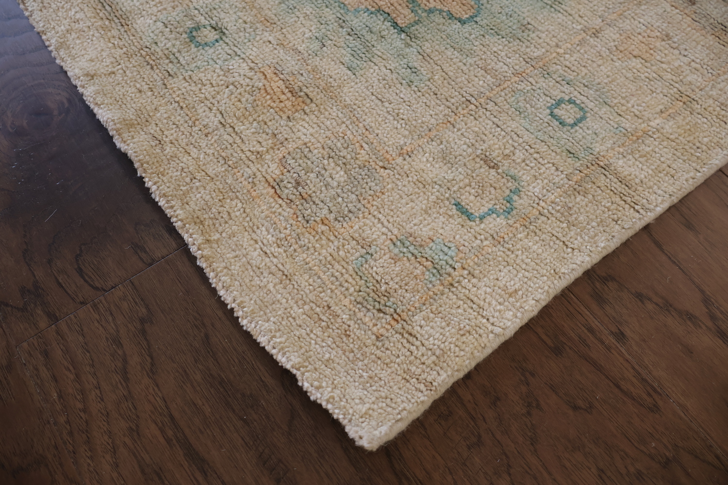 Palace Size Vegetable Dye Wool Oushak Turkish Large Rug 12x15