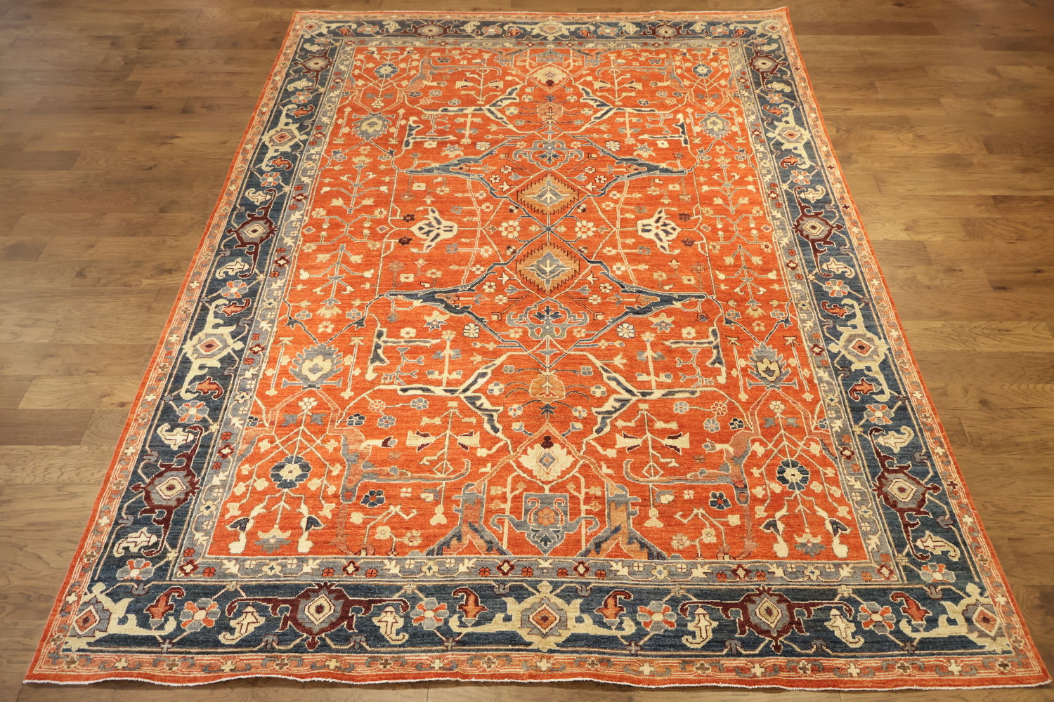 Outstanding! Wool Oushak Turkish Vegetable Dye Oriental  Large Rug 10x14