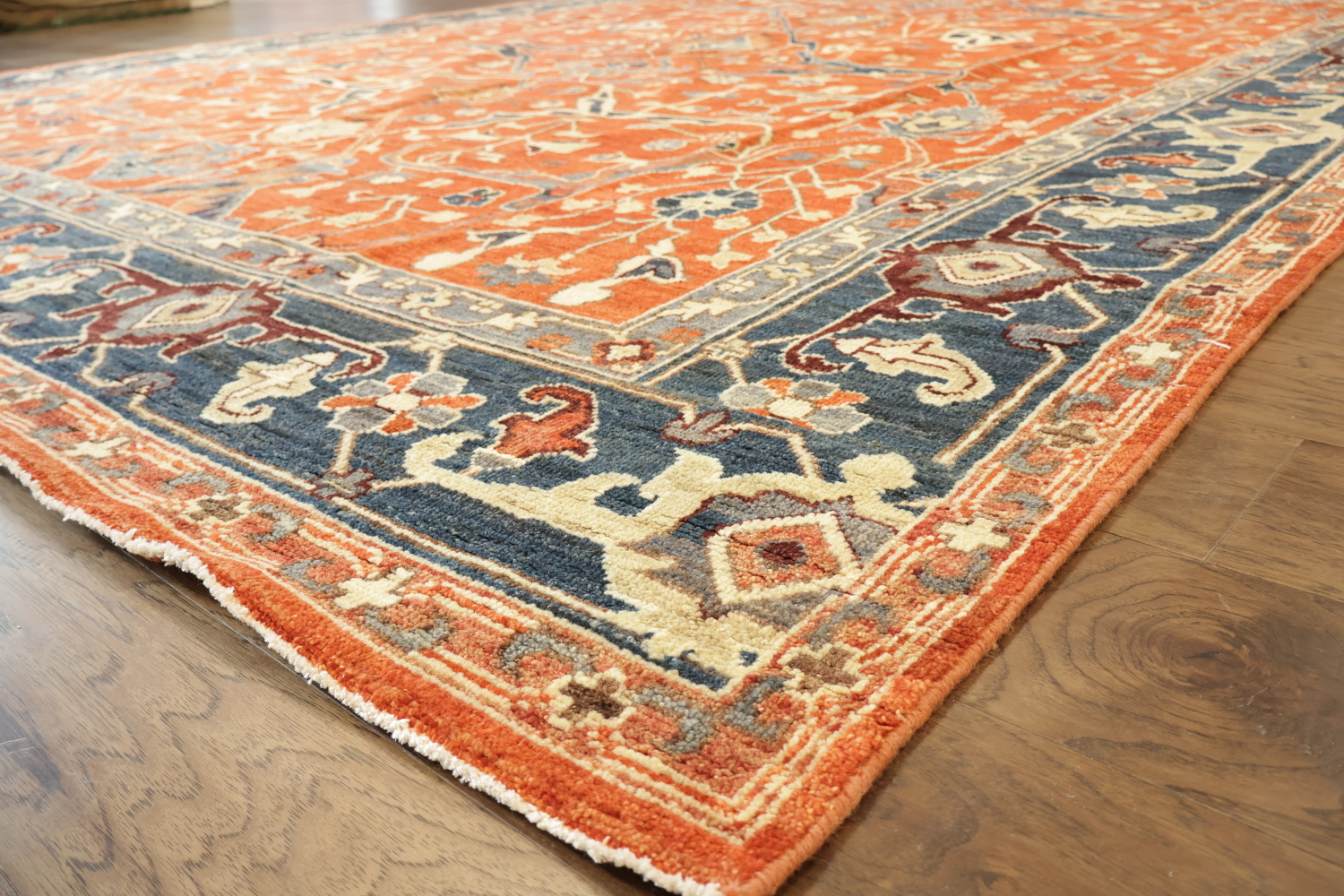 Outstanding! Wool Oushak Turkish Vegetable Dye Oriental  Large Rug 10x14