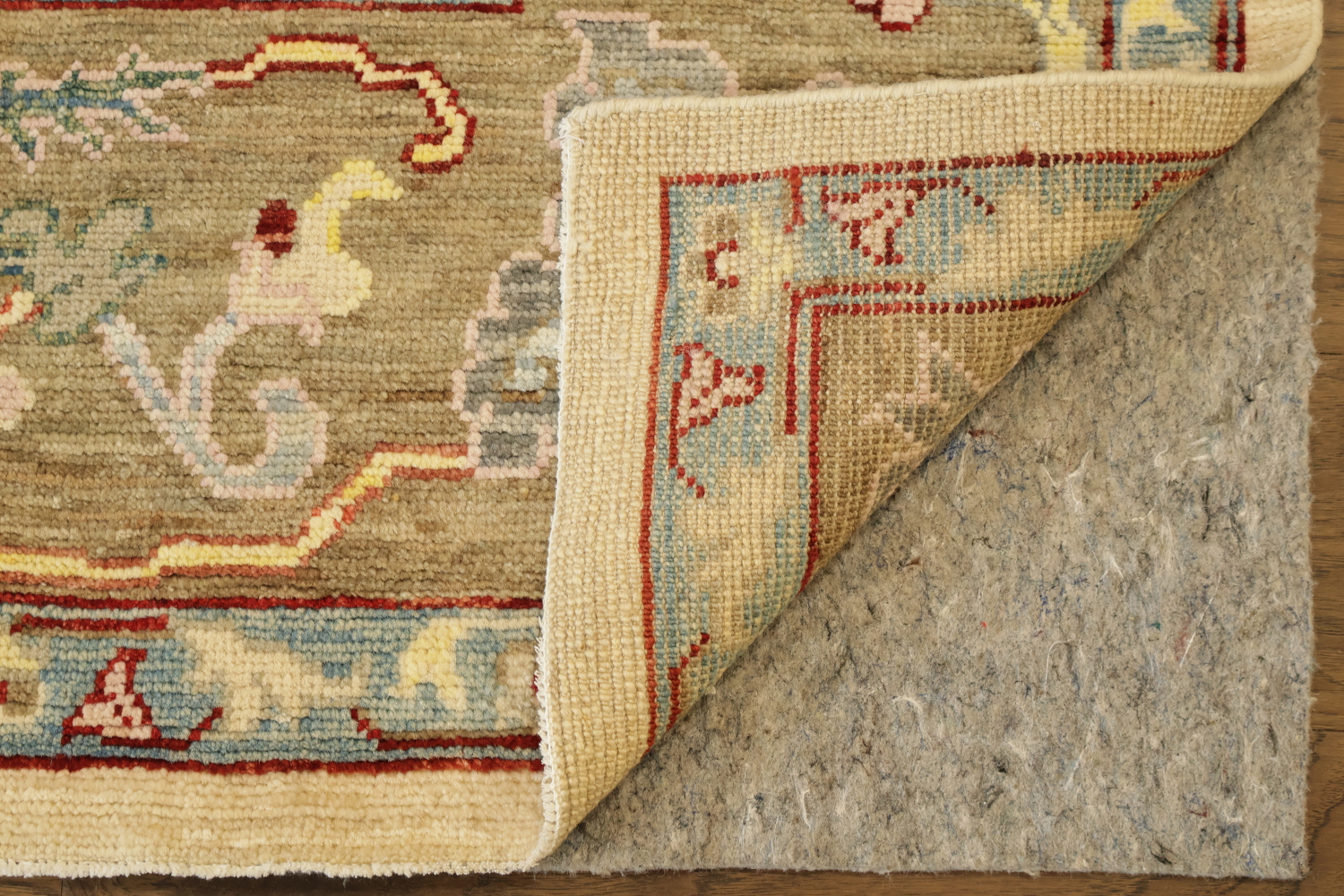 Vegetables Dye Wool Oushak Oriental Turkish Area Rug 8x10