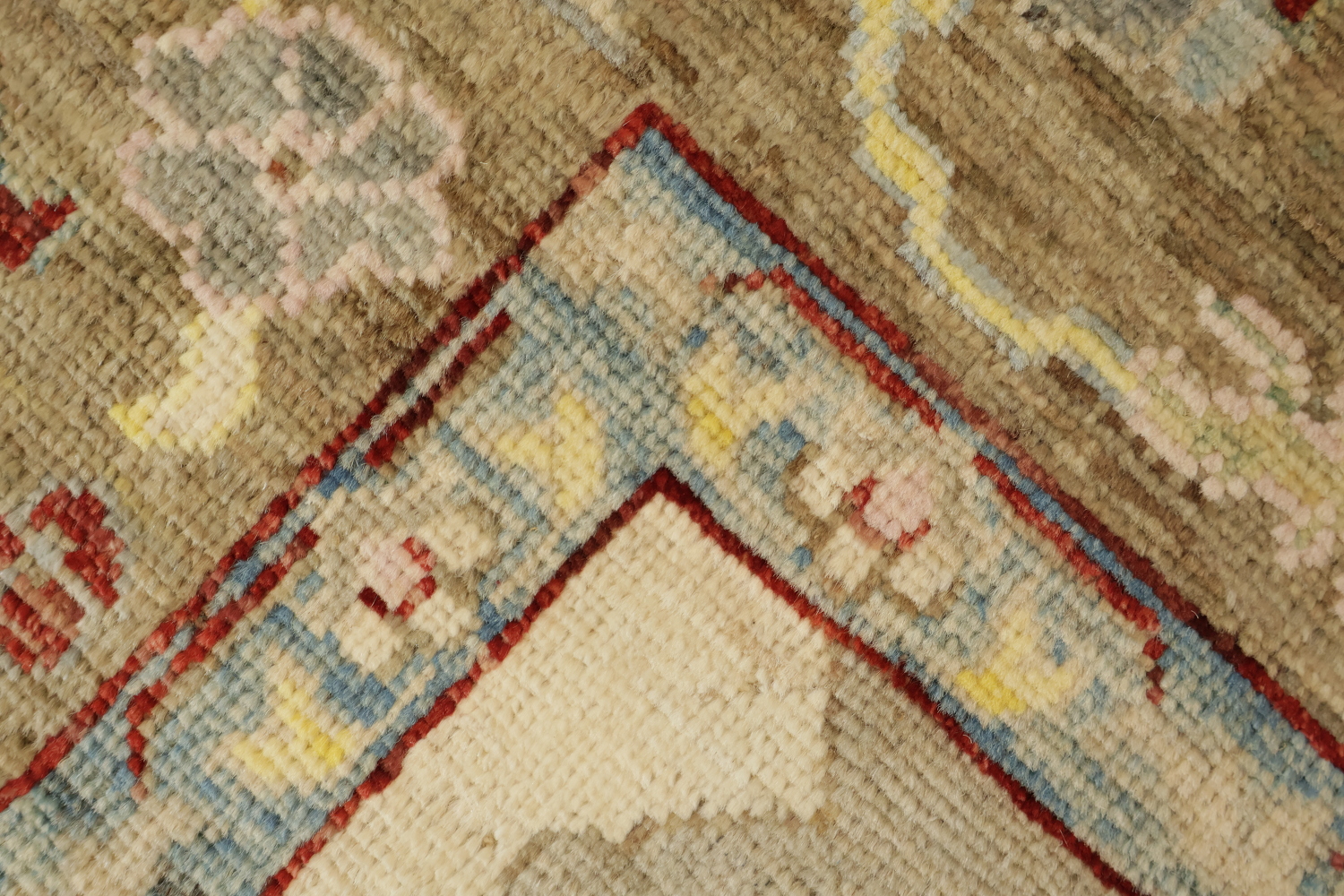 Vegetables Dye Wool Oushak Oriental Turkish Area Rug 8x10