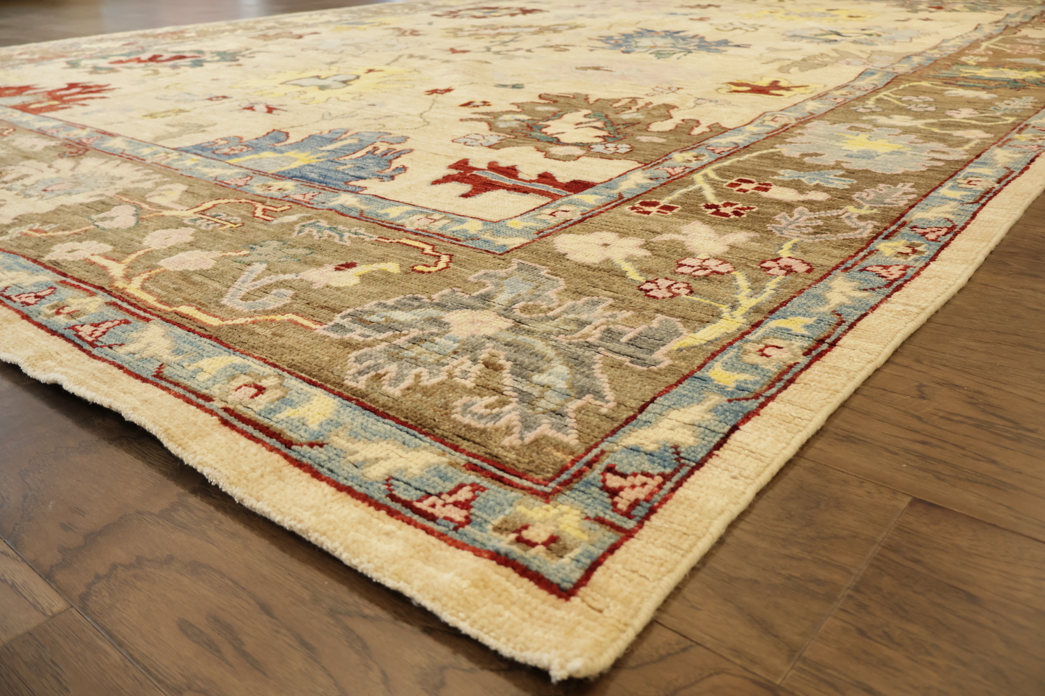 Vegetables Dye Wool Oushak Oriental Turkish Area Rug 8x10