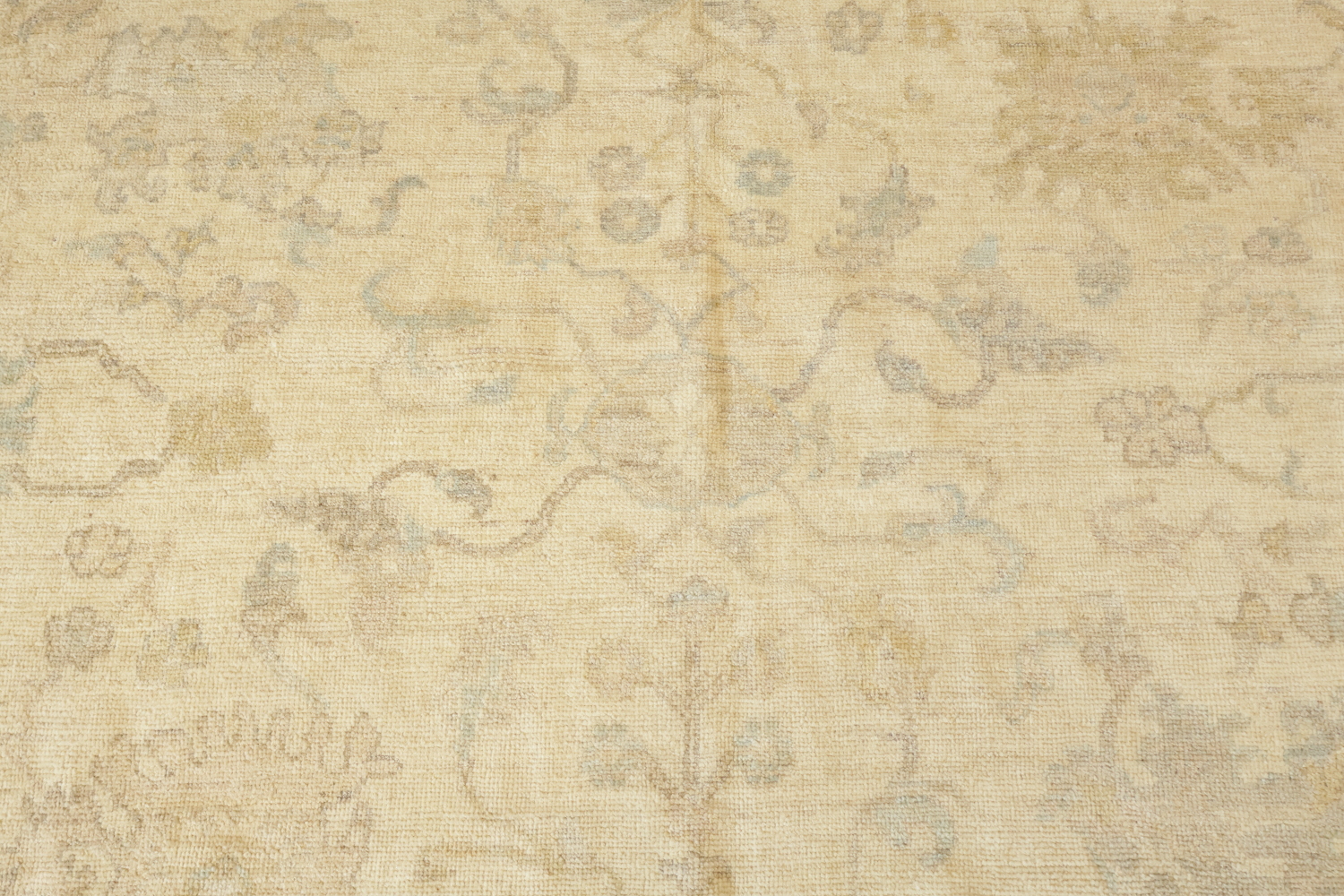 All Over Muted Floral Oushak Oriental Turkish Area Rug 8x10